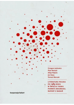 Palęcka Alicja - Literatura polska po 1989 roku w świetle teorii Pierre'a Bourdieu Raport z badań