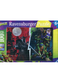 Puzzle 100 XXL Żółwie Ninja kontra Shredder