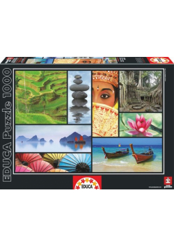 Puzzle Kolory Azji 1000