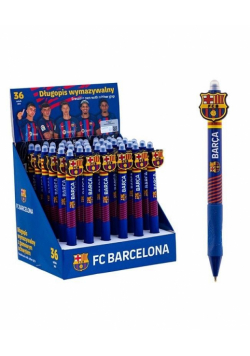 Długopis wymazywalny 0,5mm FC Barcelona (36szt)