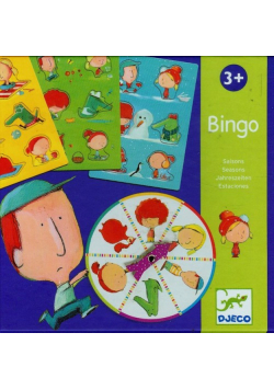 Kartonowa gra bingo Pory roku