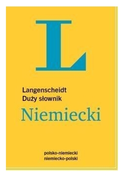 Langenscheidt duży słownik - Niemiecki