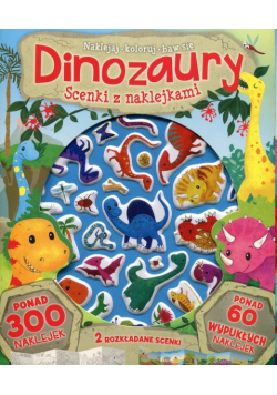 Dinozaury Scenki z naklejkami