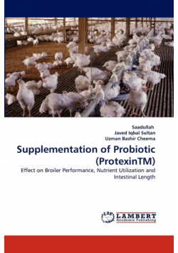 Supplementation of Probiotic (ProtexinTM)