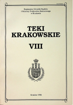 Teki Krakowskie Tom VIII