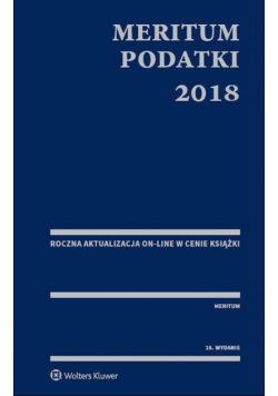 Meritum Podatki 2018