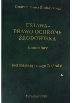 Ustawa prawo ochrony środowiska