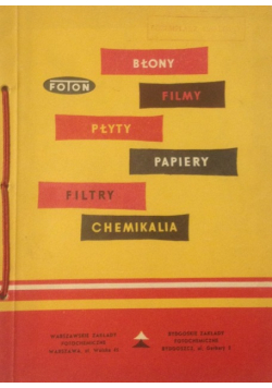 FOTON Błony Filmy