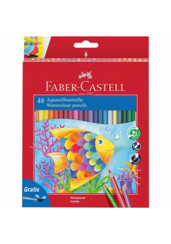Kredki akwarelowe 48 kolorów FABER CASTELL