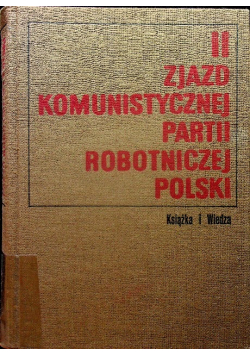 II Zjazd Komunistycznej Partii Robotniczej Polski