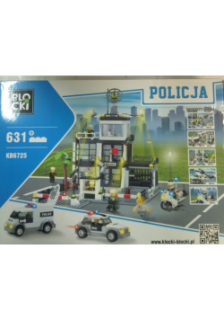 Klocki Blocki Policja Komenda 631 elementów