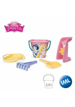 Komplet do piasku 5 elementów Princess