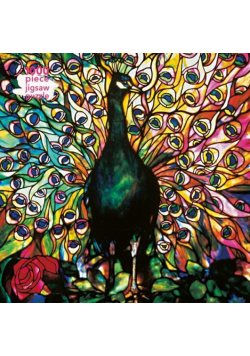 Puzzle 1000 Paw - witraż Louis Comfort Tiffany