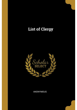 List of Clergy