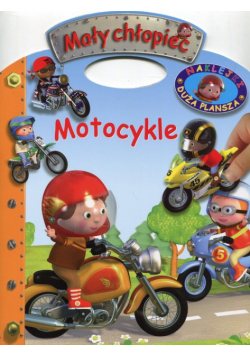 Mały chłopiec Motocykle Naklejki Duża plansza