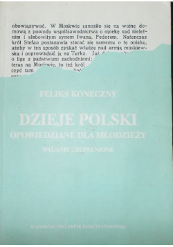 Dzieje Polski Opowiadanie dla młodzieży