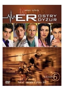 Ostry dyżur,sezon 6, 3 płyty DVD