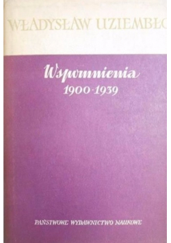 Wspomnienia 1900 1939