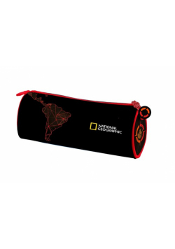 Piórnik tuba  National Geographic Compass Red