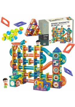 Klocki magnetyczne zamek 228el
