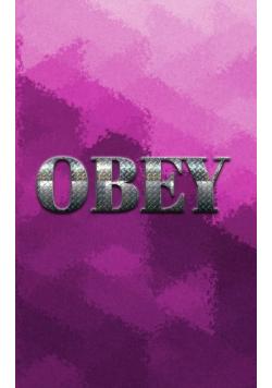 obey Writing  Drawing Journal