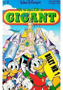 Komiks gigant nr 2 Bilet nr 1