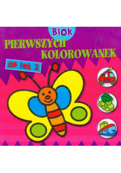 Blok pierwszych kolorowanek od lat 2