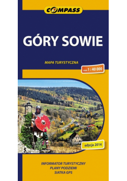 Góry Sowie Mapa turystyczna 1:40 000, Compass