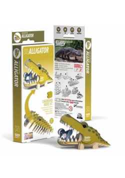 Aligator Eugy. Eko Układanka 3D