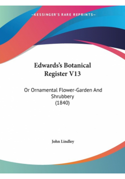 Edwards's Botanical Register V13