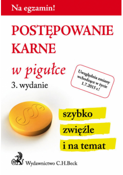 Gacka-Asiewicz Aneta (red.) - Postępowanie karne w pigułce