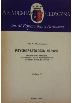 Psychopatologia nerwic. Wydanie IV
