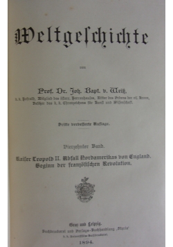 Weltgeschichte, 1894r.