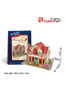 Puzzle 3D Domki świata Wielka Brytania Hardware Shop