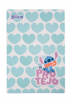 Paczka Zeszyt A4 60 k. kratka Disney Fashion wzór 3 Stitch 6 szt.