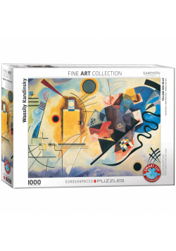 Puzzle 1000 Yellow Red Blue 6000-3271