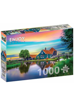 Puzzle 1000 Wiejski dom w Niderlandach