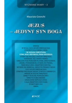 Jezus Jedyny syn Boga