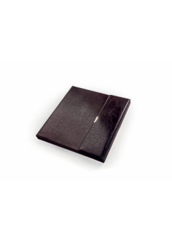 Teczka Optimus A4 Winyl Bordo