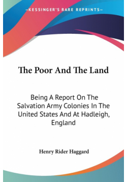 The Poor And The Land