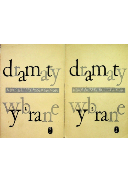 Rostworowski Dramaty wybrane Tom 1 i 2