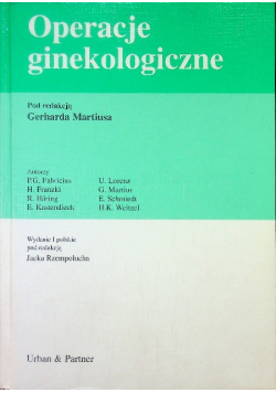 Operacje ginekologiczne