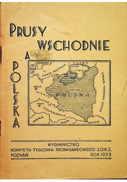 Prusy Wschodnie a Polska 1933r.