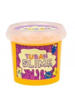 Slime brokat neon pomarańczowy 1kg TUBAN