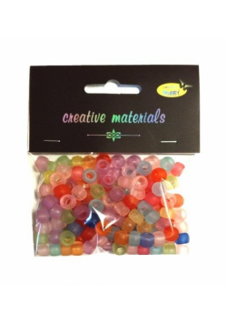 Koraliki 6mm 35g 150szt MIX