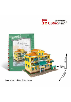 Puzzle 3D Domki świata Włochy Traditional Residence