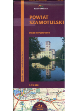 Powiat Szamotulski Mapa turystyczna 1:75 000
