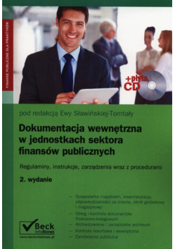 Dokumentacja wewnętrzna w jednoskach sektora finansów publicznych