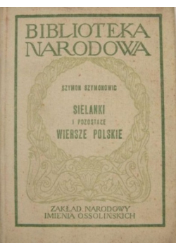 Sielanki i pozostałe wiersze polskie