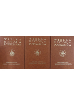 Wielka Historja Powszechna Tom II Część 1 do 3